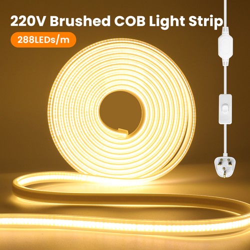220v cob led strip - 220v,