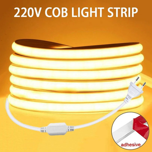 Cob led strip lights 220v - strip,