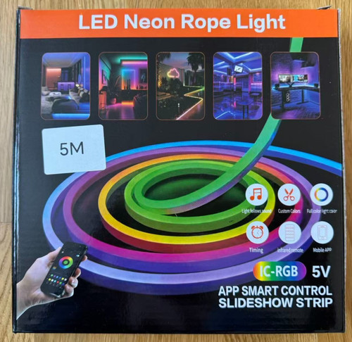 Rgb led neon rope light - led,